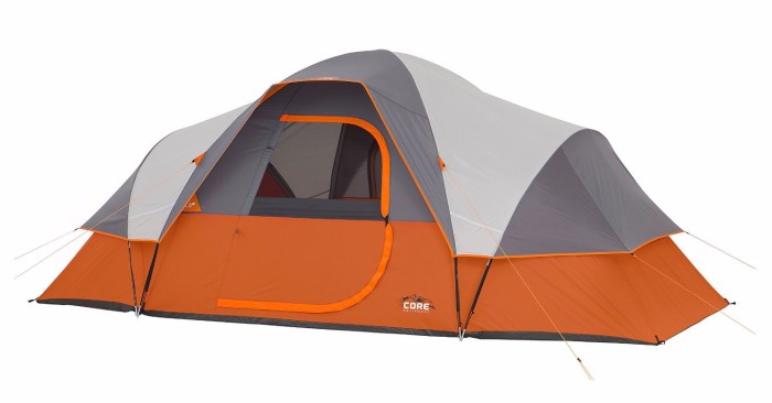 CORE 9 Person Extended Dome Tent