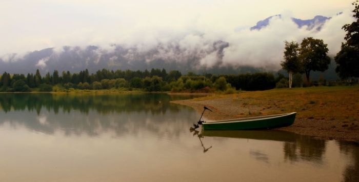 german lake campsite
