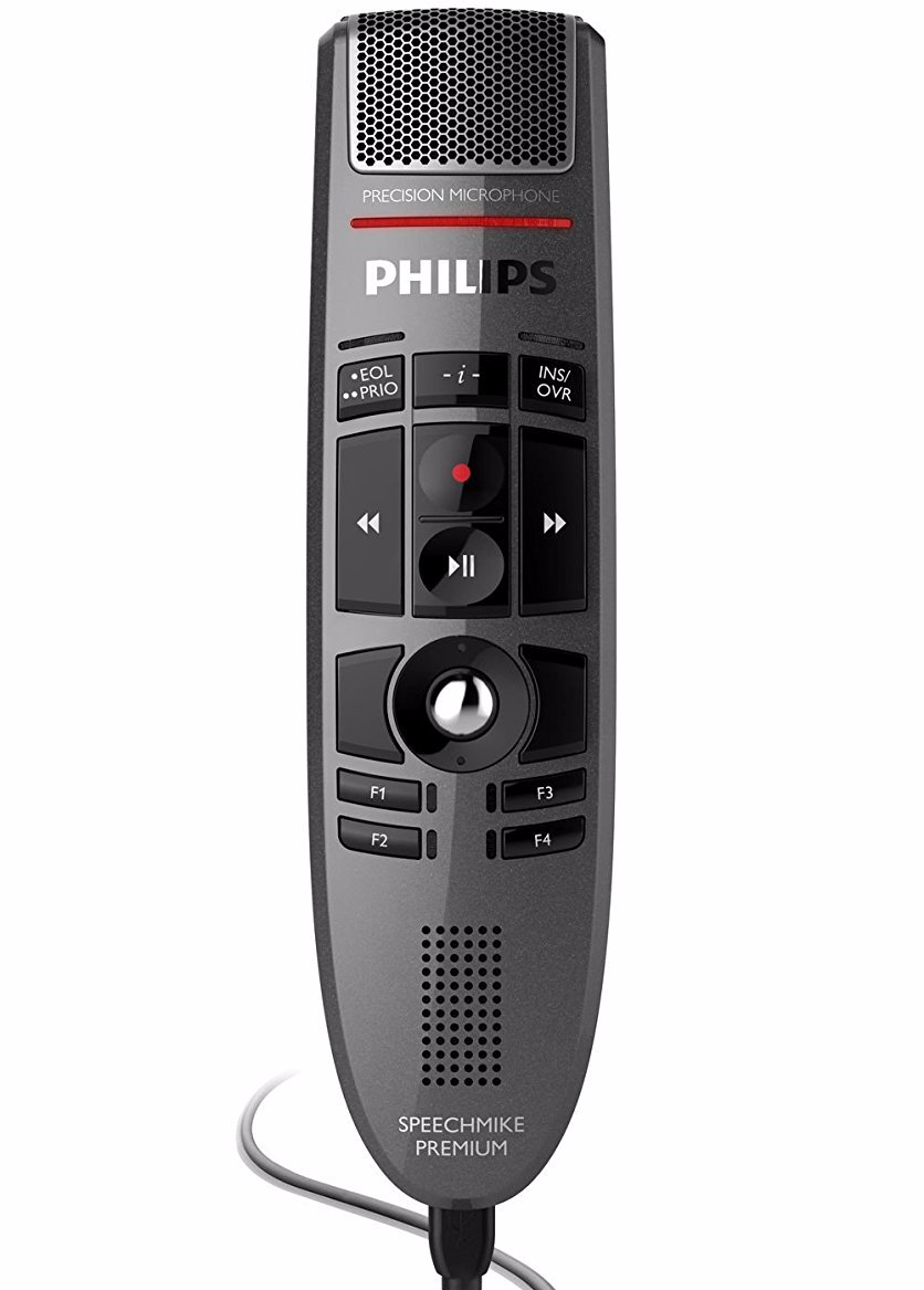 Philips LFH-3500 SpeechMike Premium USB dictation microphone