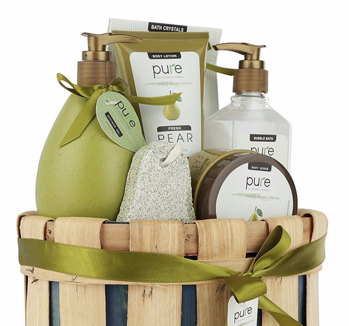 Rachelle Parker Luxury Pear Spa Gift Basket
