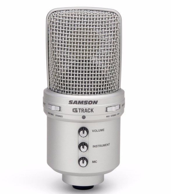 Samson G-Track USB Condenser Microphone with Audio Interface