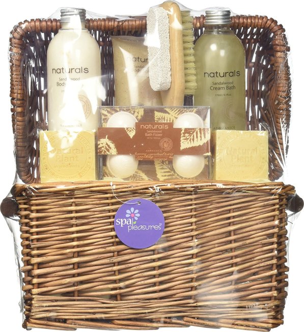 Sandalwood Naturals Spa Basket by Furniture Creations