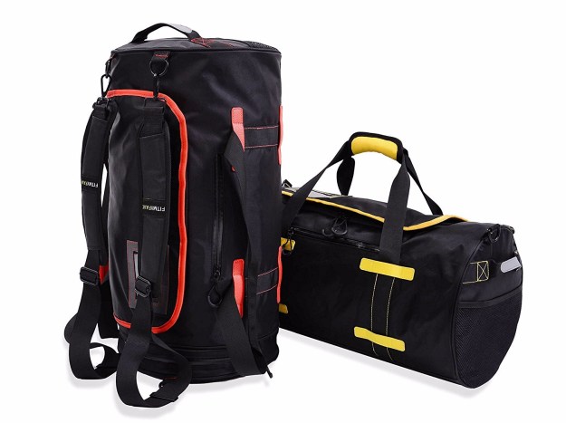 Sport Large Gym Duffel Bag Water Resistant Convertible